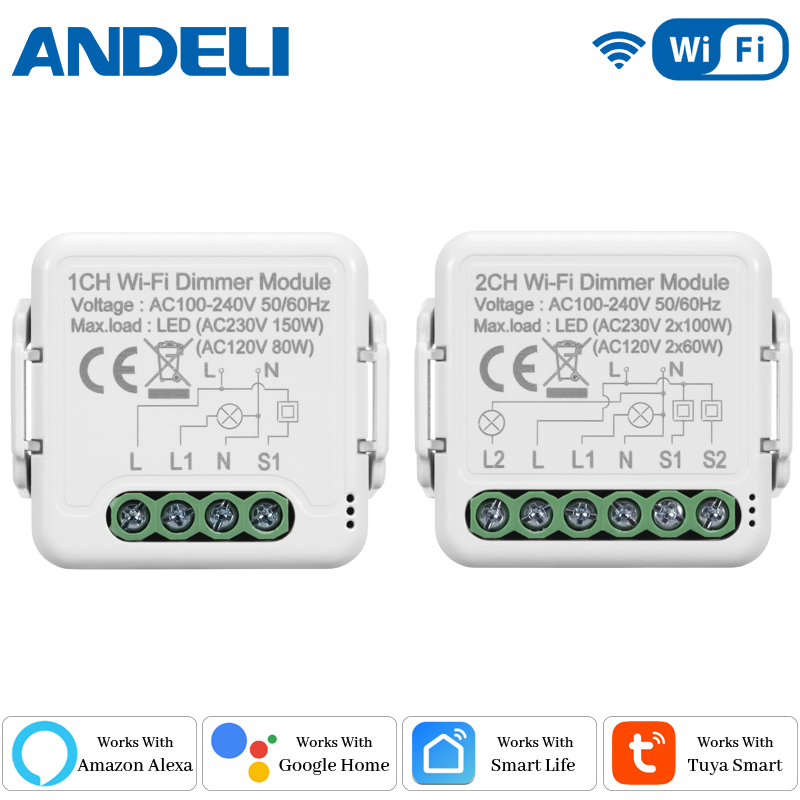Smart Home Voice Assistant - Módulo de Interruptor Inteligente WiFi DIY,
