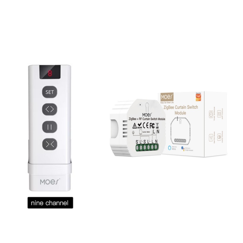 Smart Home Moes - Módulo de Interruptor de Cortina Inteligente