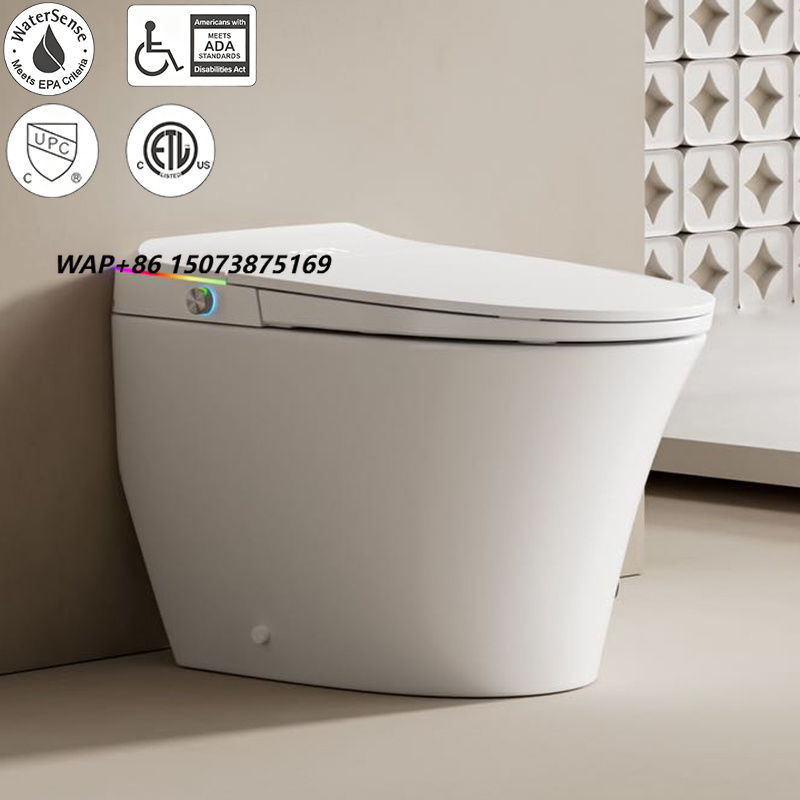 Smart Night Light - Inodoro Inteligente de Cerámica con Tapa