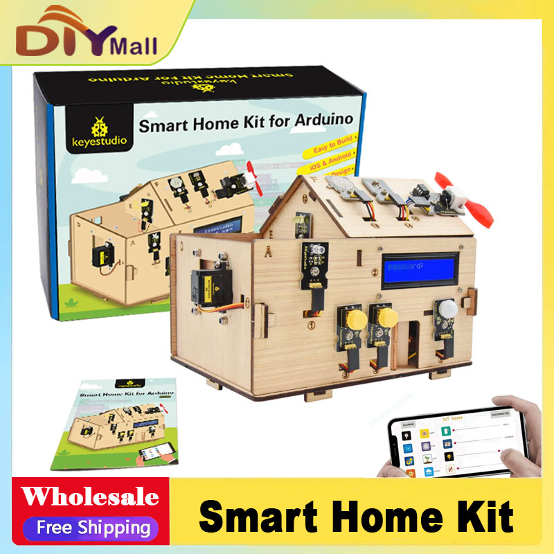 Home Automation Kit - Keyestudio Smart IoT Home Kit con