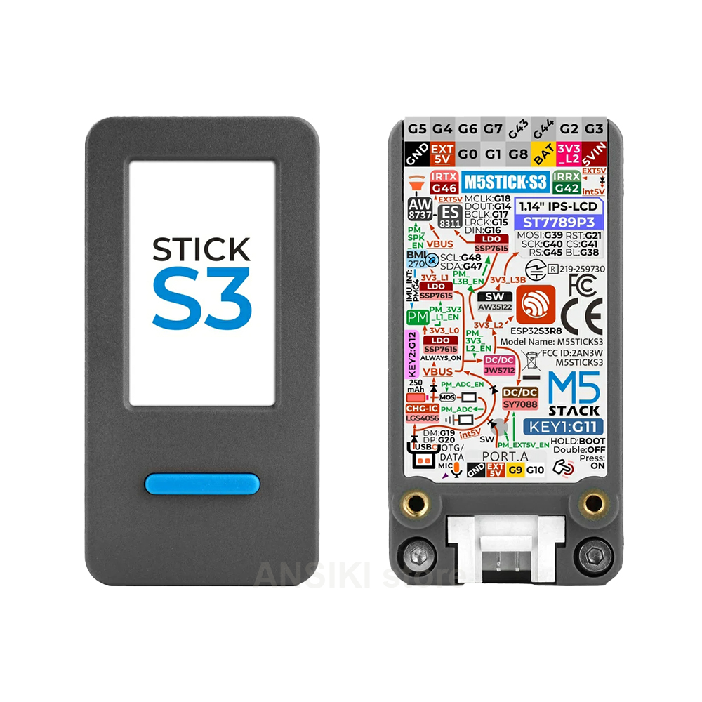 Smart Home Dashboard - Kit de Desarrollo IoT M5Stack M5StickS3