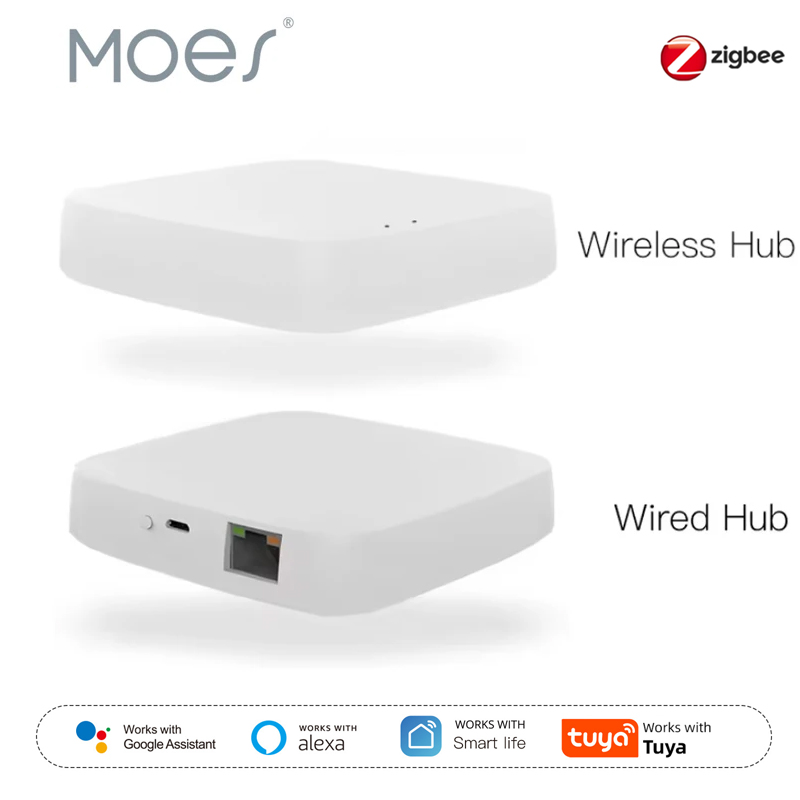 Smart Home Bridge - Moes Tuya ZigBee 3,0 Hub de