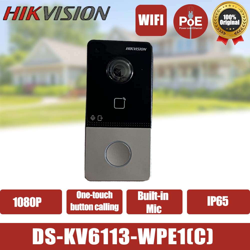 Smart Home Hikvision - Timbre Hikvision, portero automático POE para