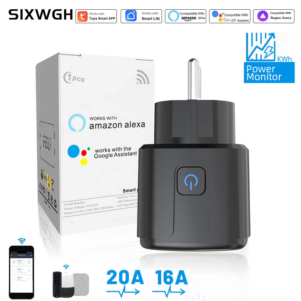 Smart Home Europe - Enchufe Inteligente Tuya con Control Remoto
