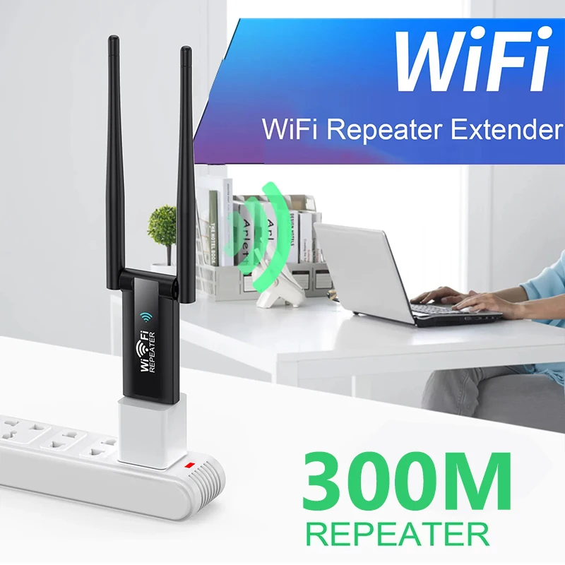 Smart Home Router - KEBIDUMEI Amplificador de Señal WiFi USB