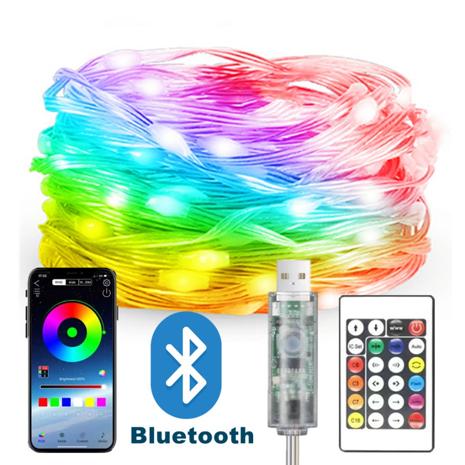 Smart Home Decor - WS2812B Cadena de luz LED inteligente