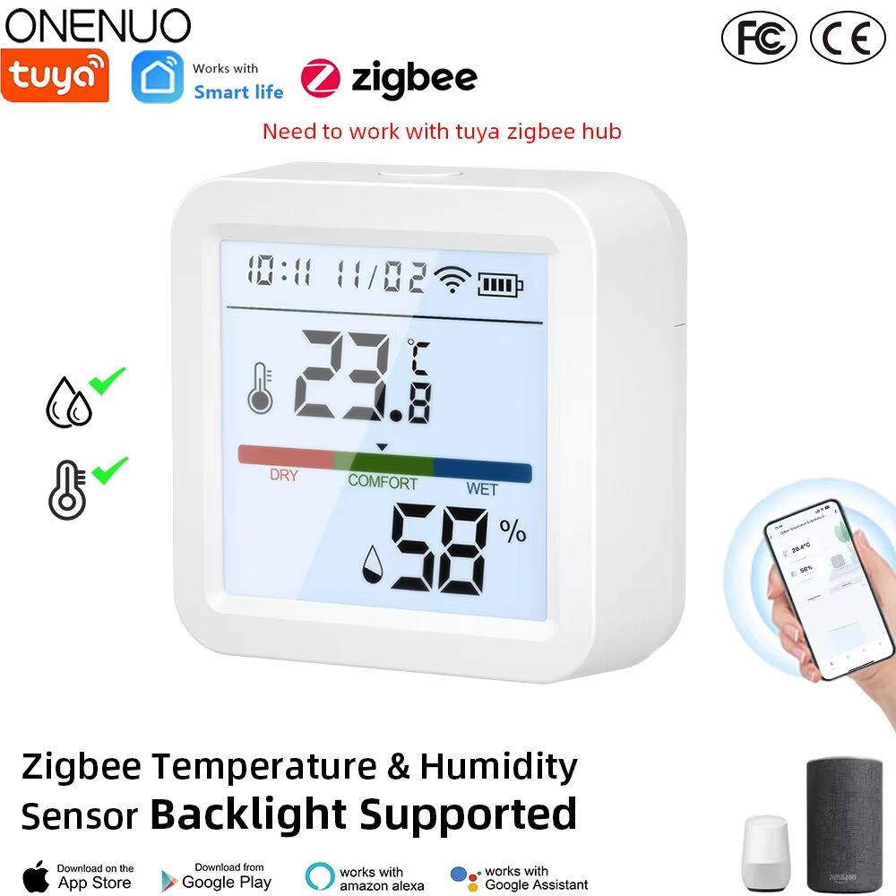 Smart Home Registration - Tuya ZigBee Sensor de temperatura y