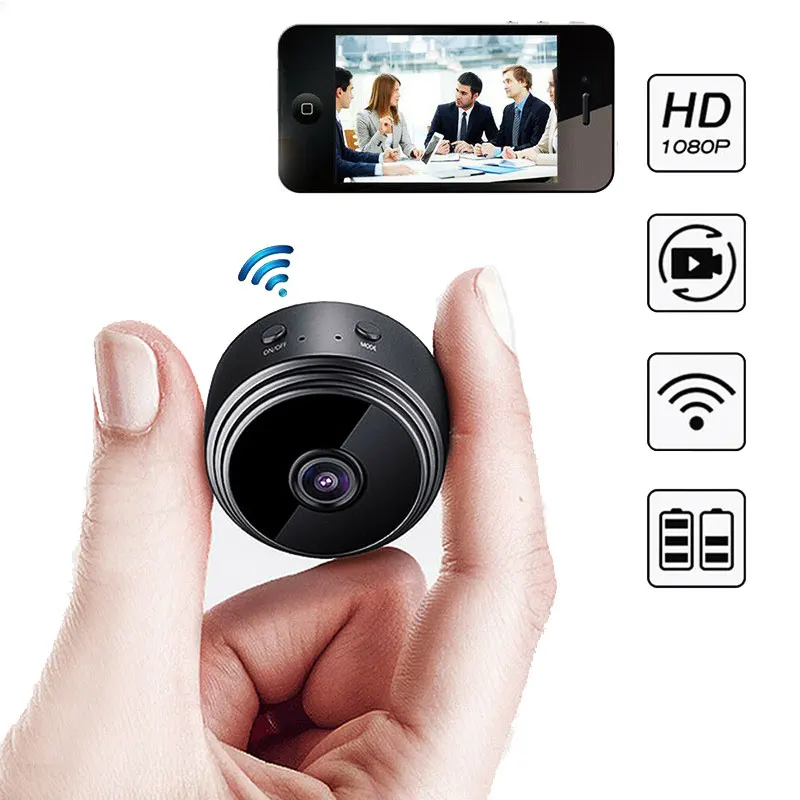 Smart Home Kamera - HD 1080P Mini cámara Digital Wifi