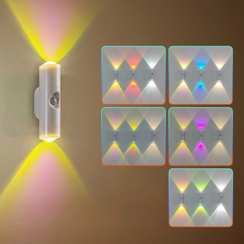 Smart Home Decor - Luz nocturna inteligente con gradiente RGB,