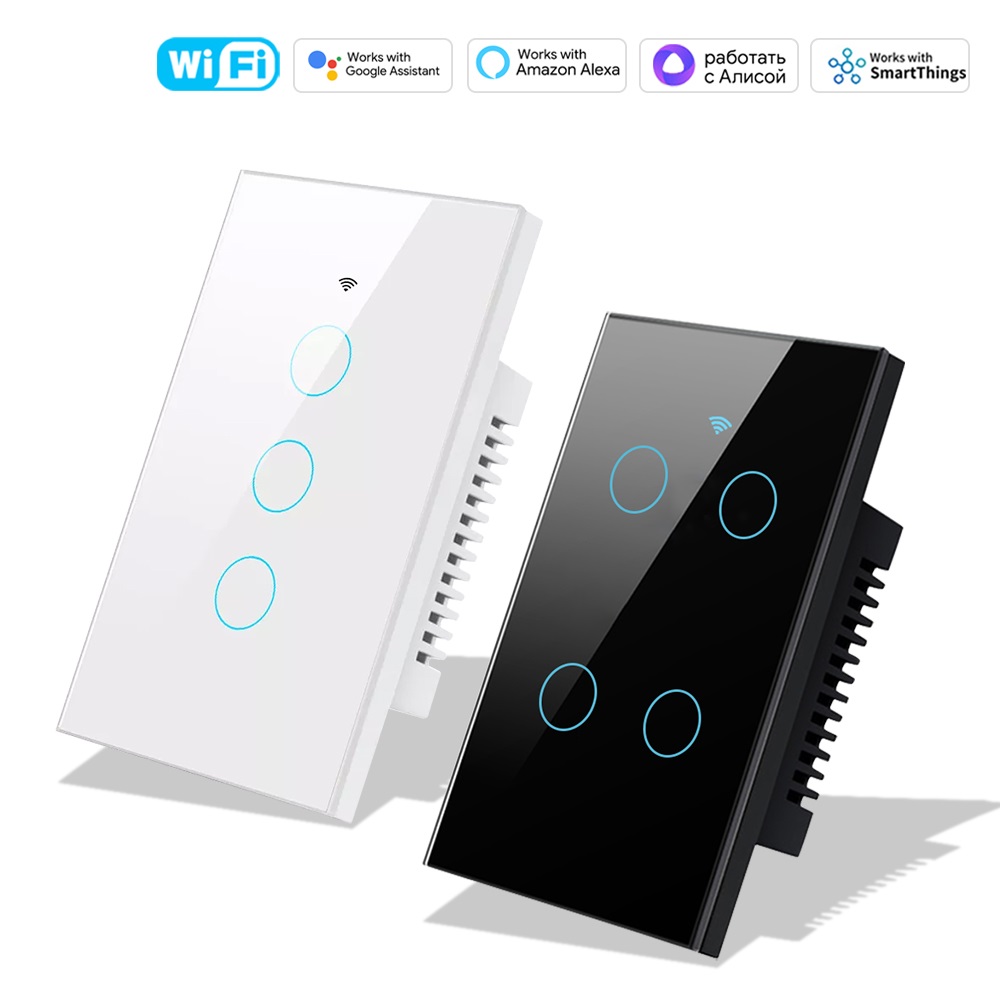 Smart Home Dashboard - Interruptor de Luz Táctil Inteligente Wifi+Bluetooth,