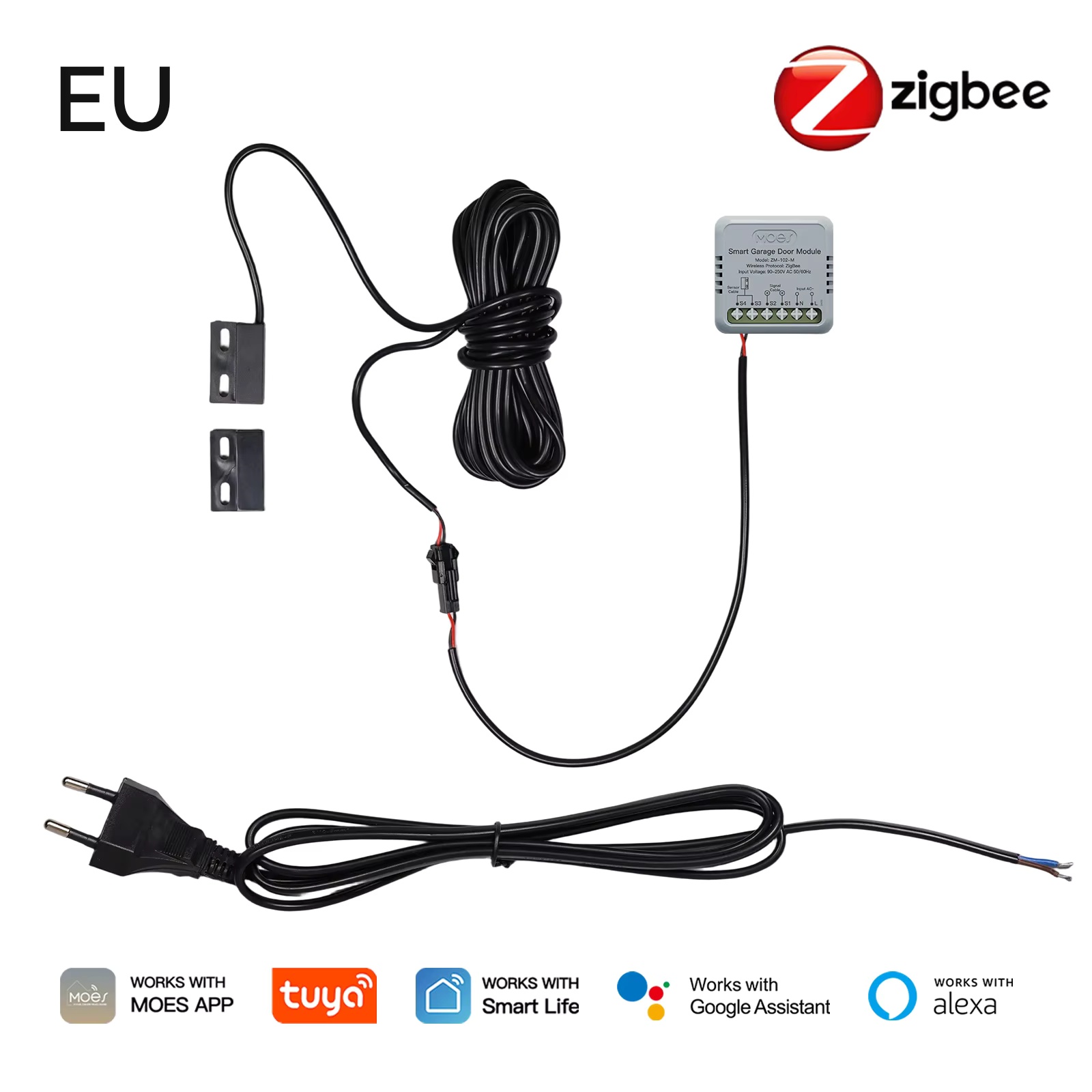 Smart Home Voice Assistant - Módulo Controlador de Puerta de Garaje