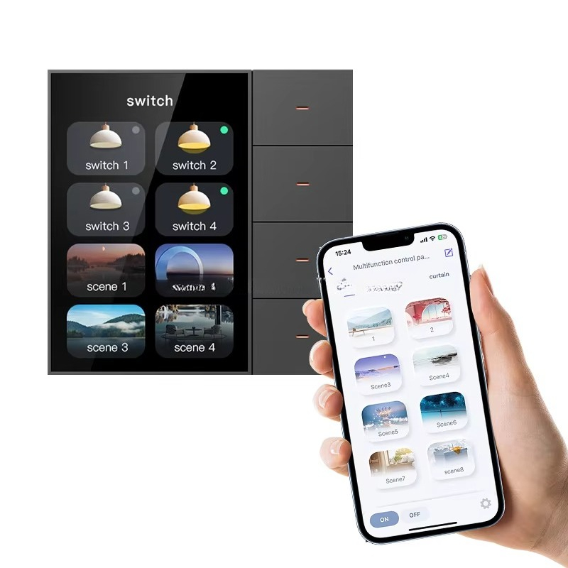 Smart Home Features - Interruptor Inteligente F3 Pro con Panel