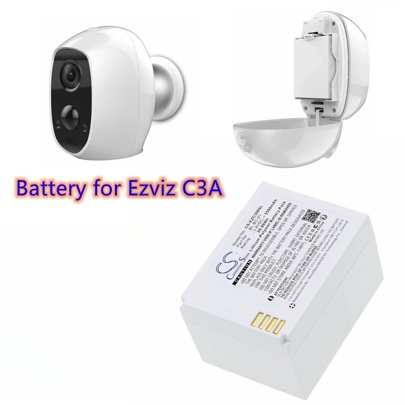 Smart Home Battery Camera Ezviz - Batería para cámara de seguridad doméstica