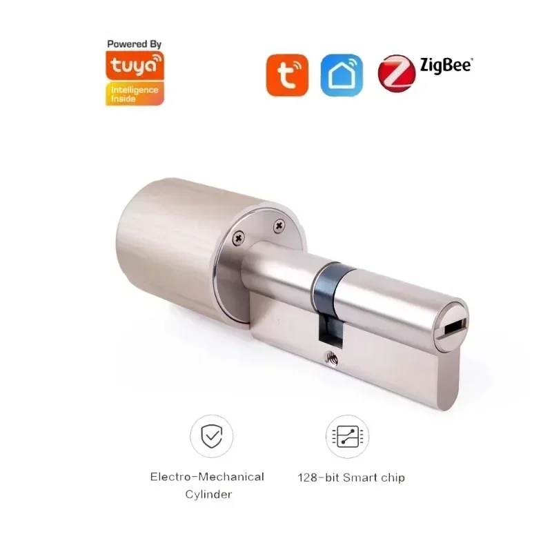 Smart Home Europe - Cilindro de cerradura inteligente Tuya, llave