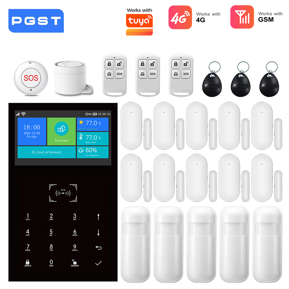 Home Automation Kit - Sistema de Alarma WiFi 4G GSM