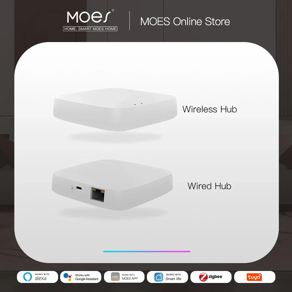 Smart Home Bridge - Tuya ZigBee 3,0 Hub de enlace