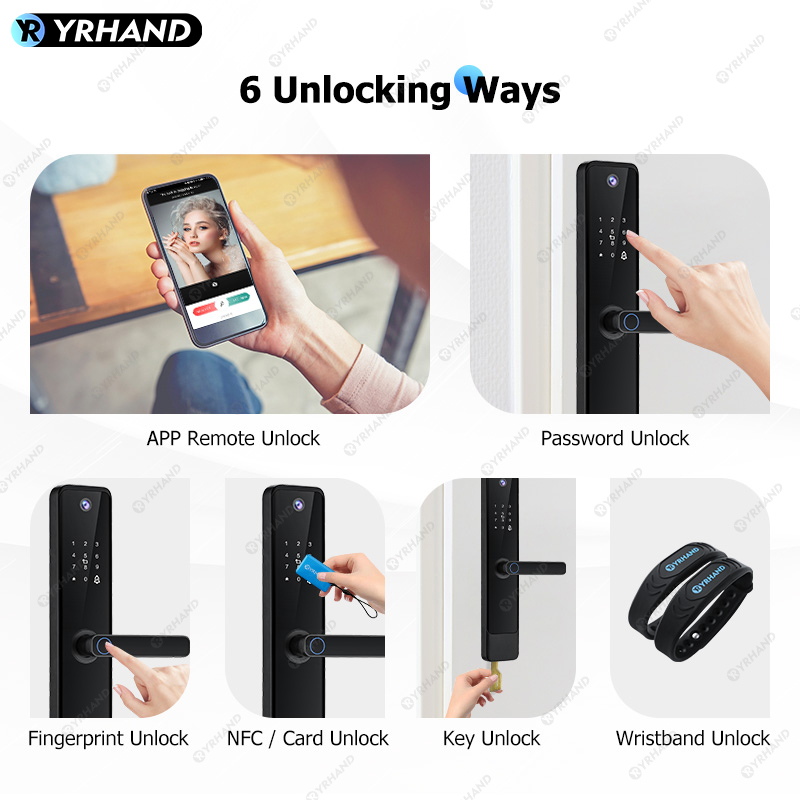 YRHAND-cerradura electrónica D - Smart Home Registration reseña y precio