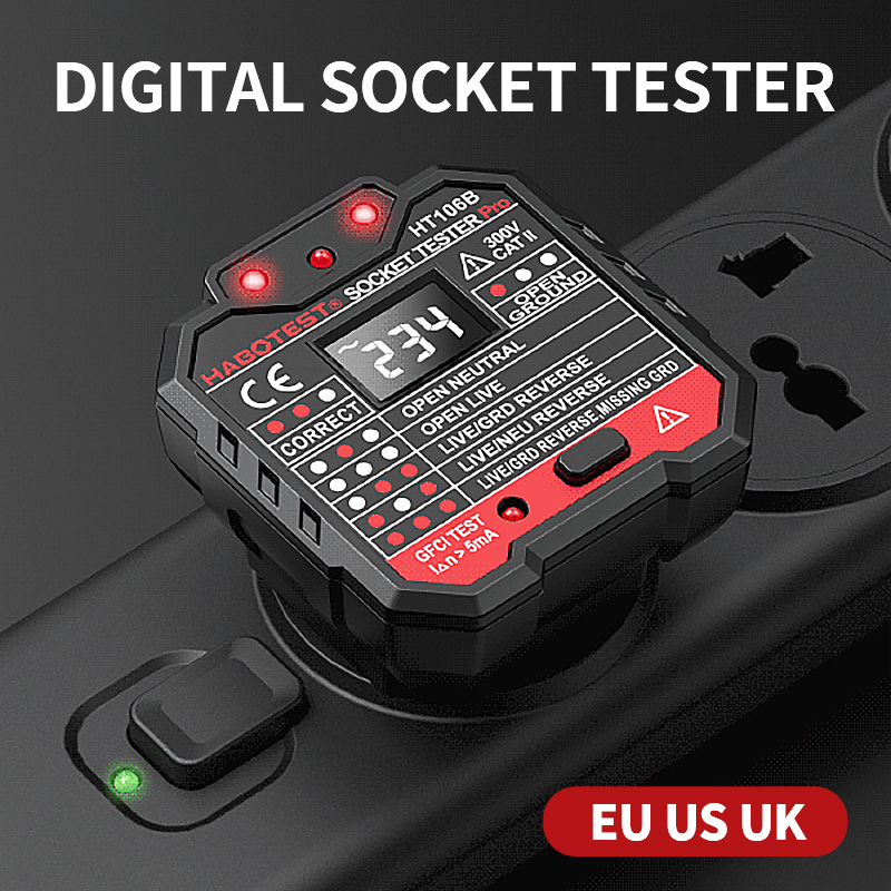 Probador de enchufe Digital HT - Smart Home Europe reseña y precio