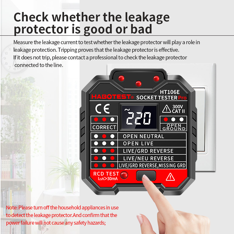 Probador de enchufe Digital HT - Smart Home Europe reseña y precio