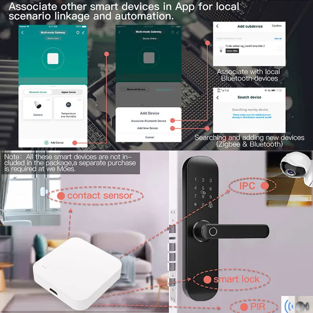 Tuya Zigbee-Hub de enlace mult - Smart Home Bridge reseña y precio