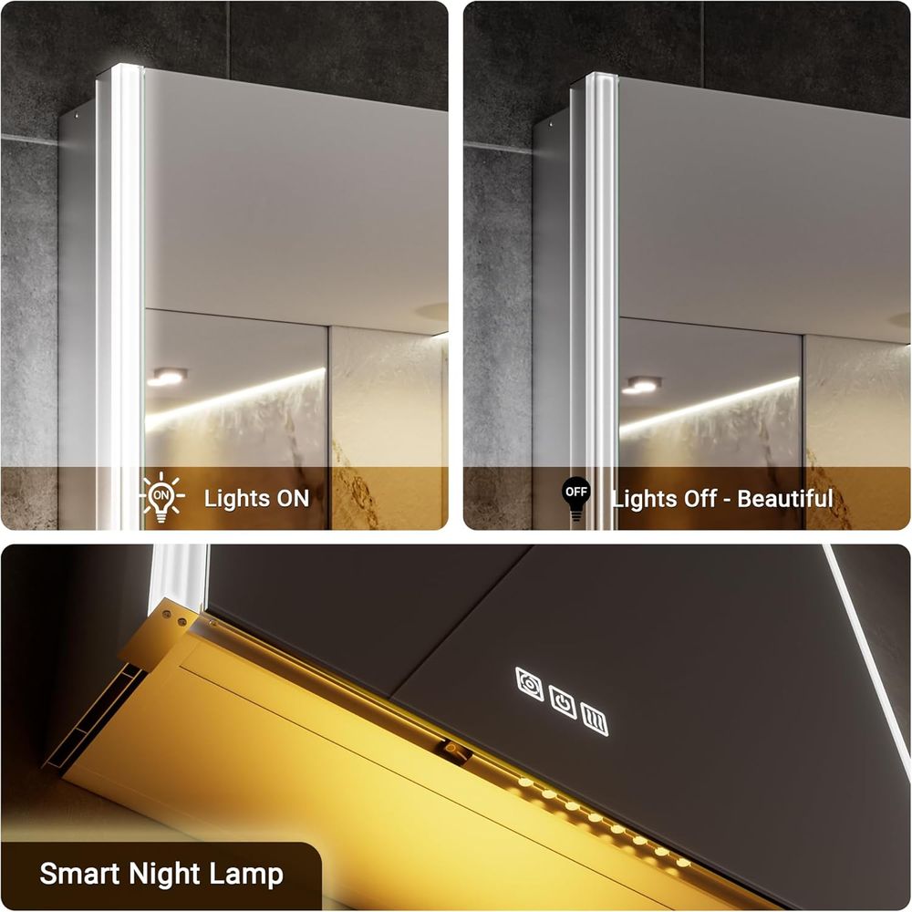 Espejo de Farmacia Iluminado 2 - Smart Night Light reseña y precio
