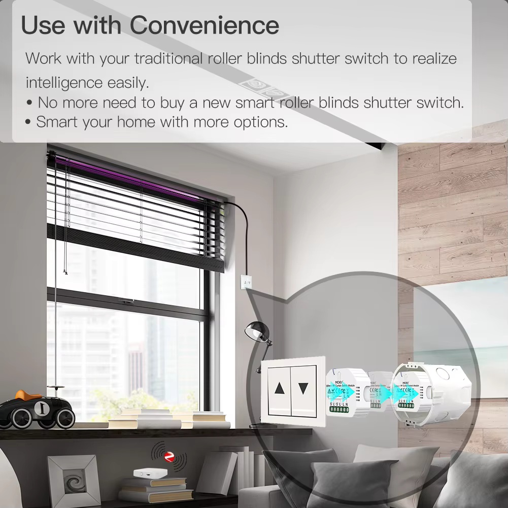 Módulo de Interruptor de Corti - Smart Home Moes reseña y precio