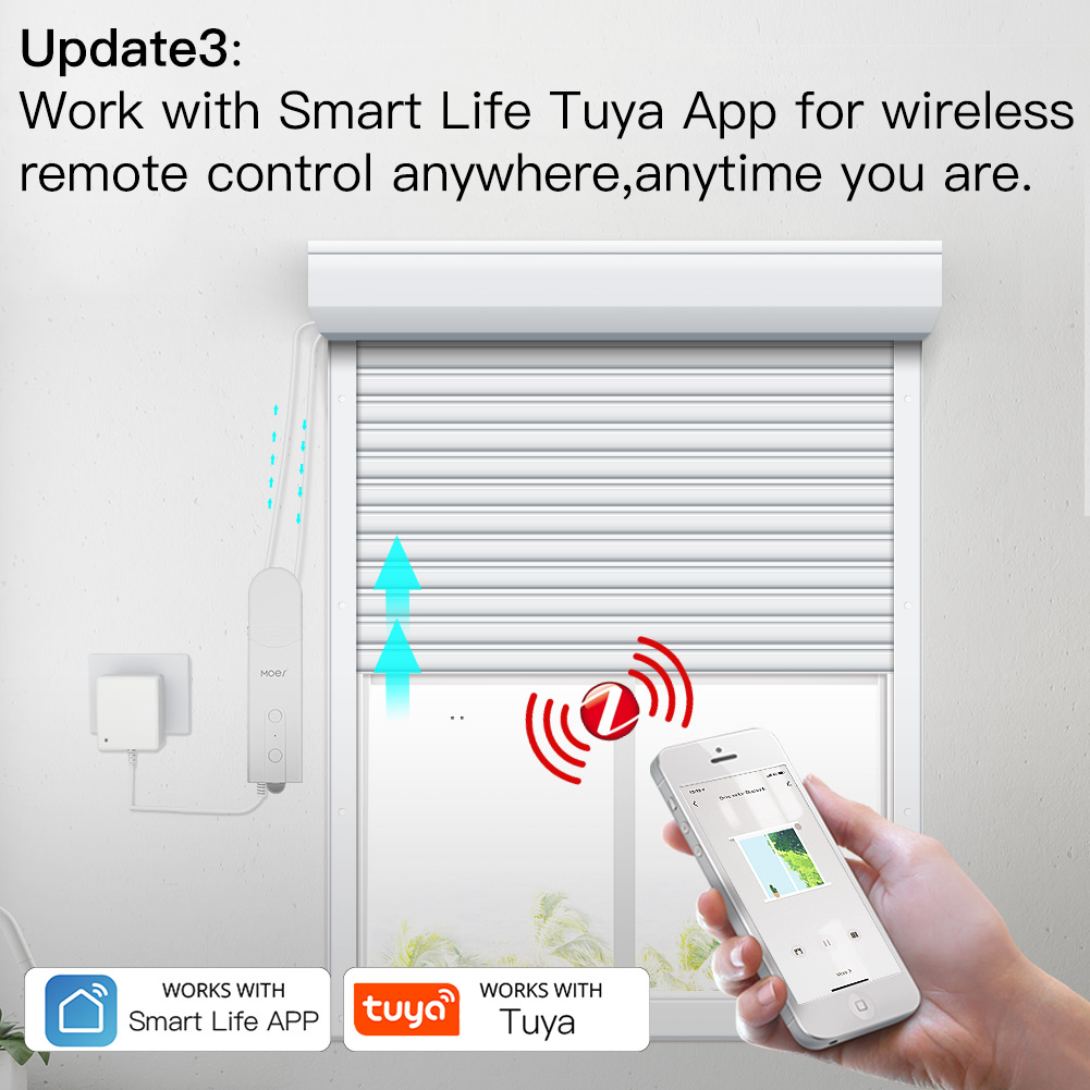 Motor Inteligente MOES ZigBee  - Smart Home Registration reseña y precio