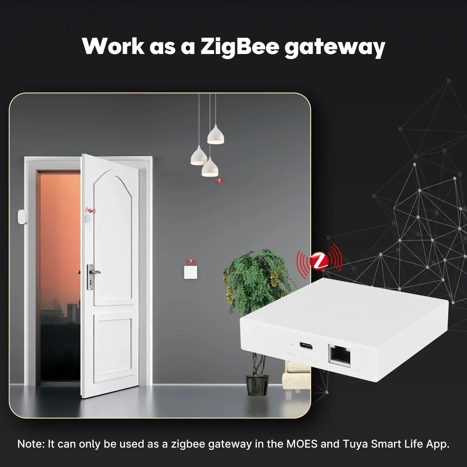 MOES Tuya Zigbee Matter Thread - Smart Home Bridge reseña y precio