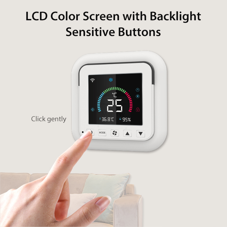 MANHOT Termostato Inteligente  - Smart Home Dashboard reseña y precio