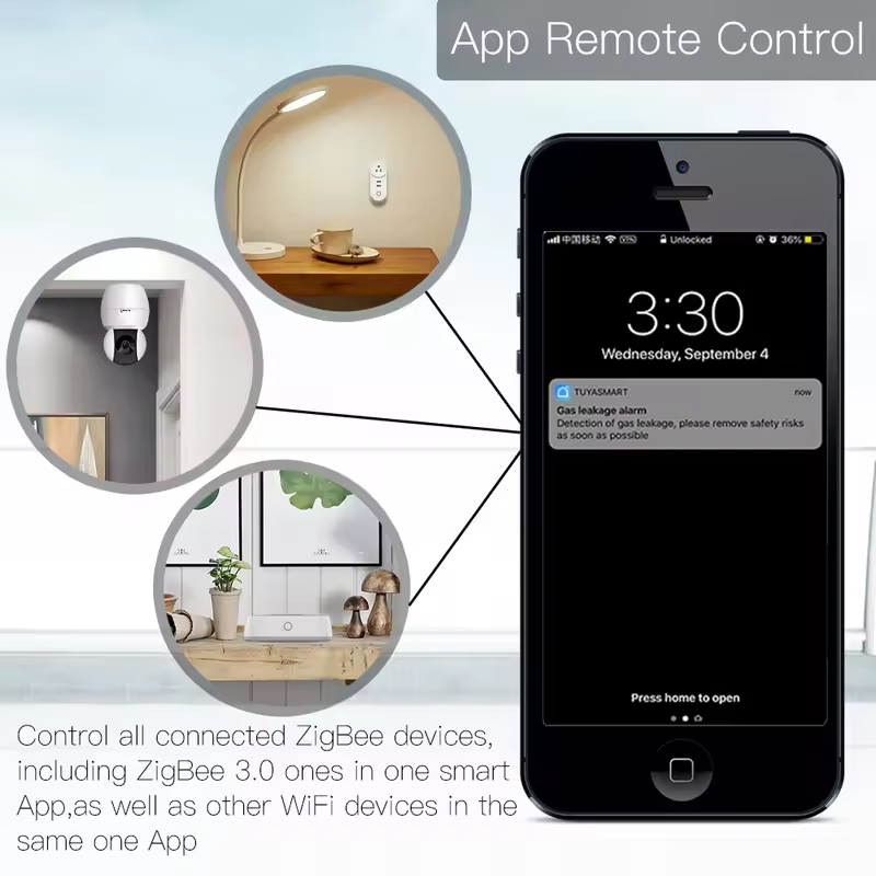 Moes Tuya ZigBee 3,0 Hub de en - Smart Home Bridge reseña y precio