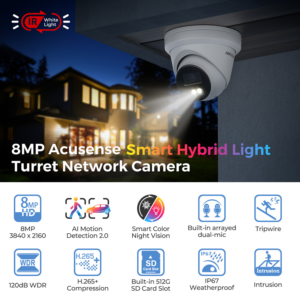 Cámara IP Hikvision 4K Smart H - Smart Home Hikvision reseña y precio