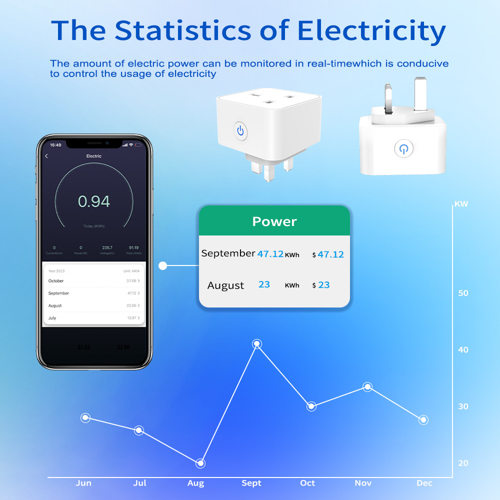 Enchufe Inteligente Tuya 16A/2 - Smart Home Voice Assistant reseña y precio