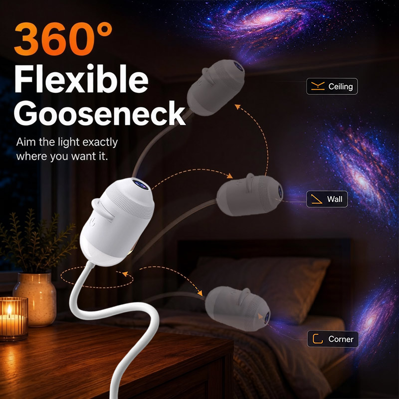 Proyector Holográfico 5D de Es - Smart Night Light reseña y precio
