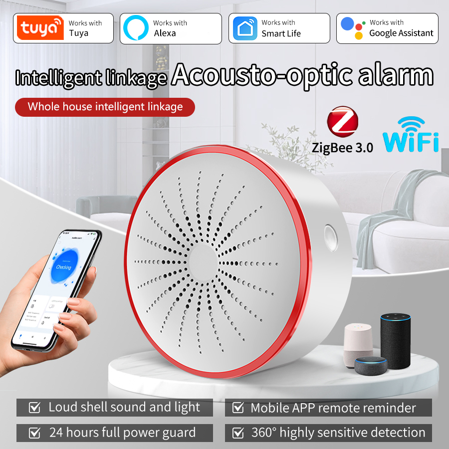 Sirena de Alarma Inteligente T - Smart Home Voice Assistant reseña y precio