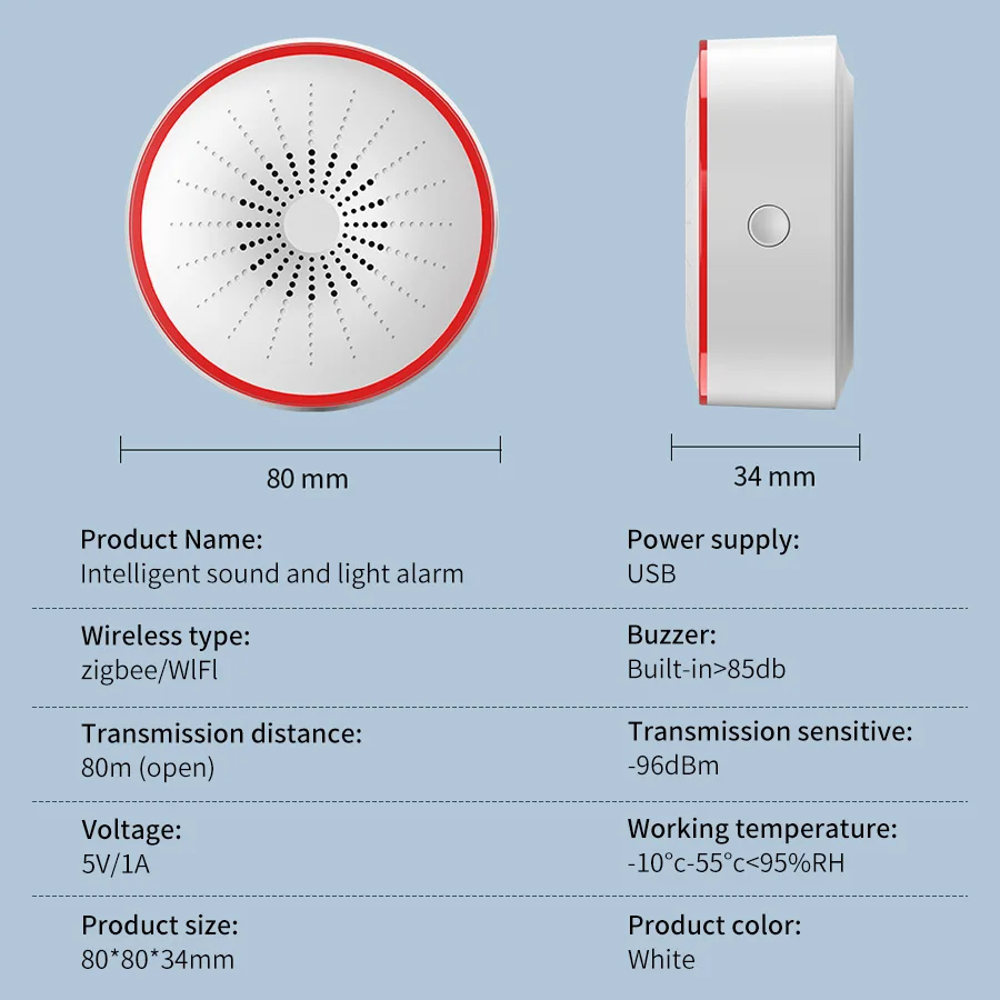 Sirena de Alarma Inteligente T - Smart Home Voice Assistant reseña y precio