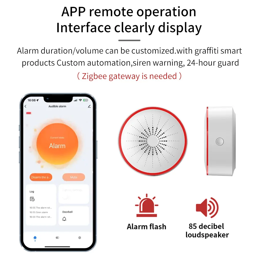 Sirena de Alarma Inteligente T - Smart Home Voice Assistant reseña y precio