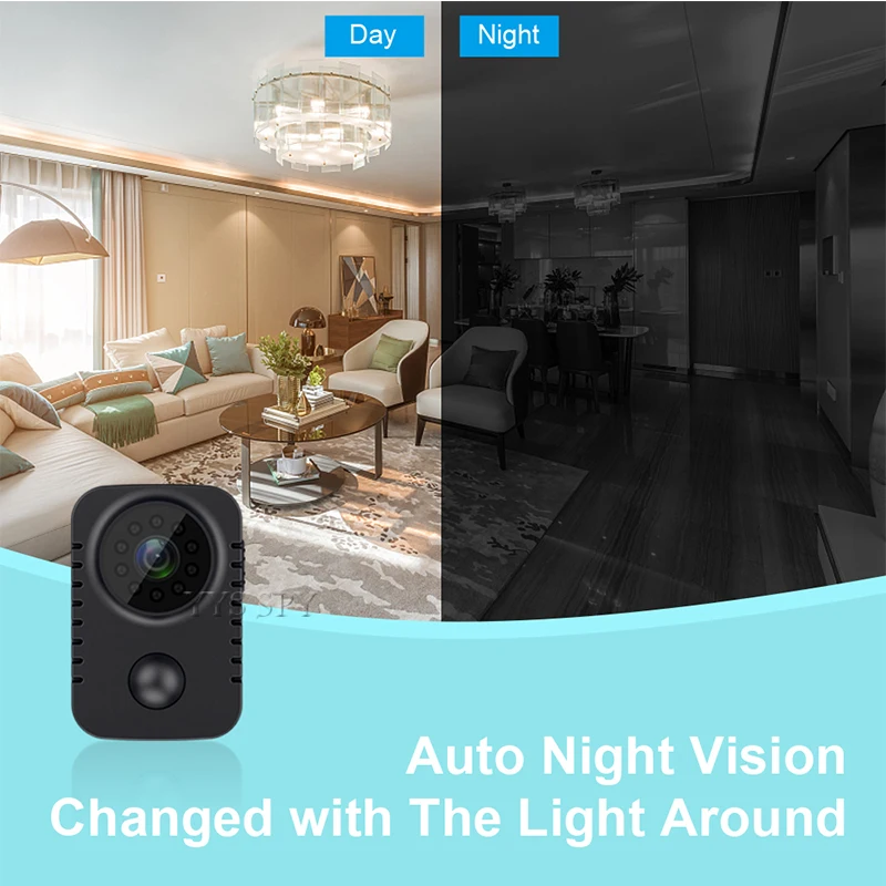 Mini cámara HD, grabadora de v - Smart Home Kamera reseña y precio