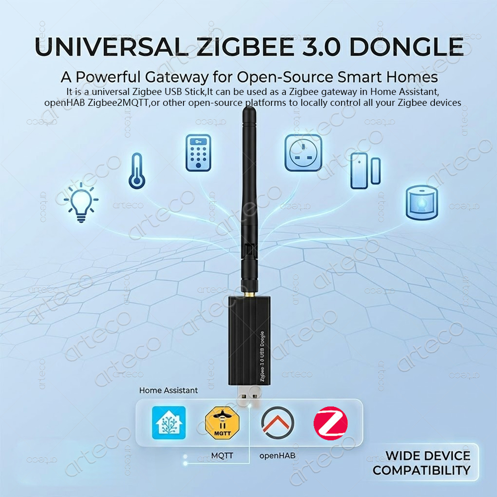 Dongle USB Zigbee 3.0, Coordin - Smart Home Registration reseña y precio