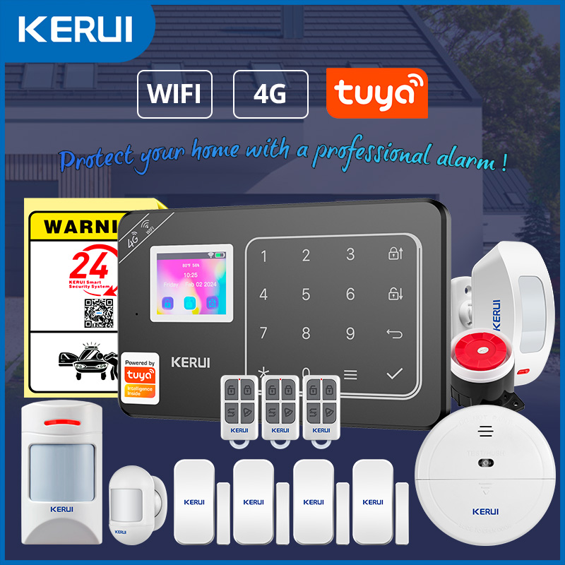 KERUI GSM WiFi/4G sistema de a - Home Automation Kit reseña y precio