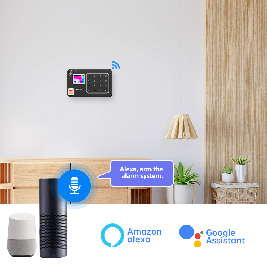 KERUI GSM WiFi/4G sistema de a - Home Automation Kit reseña y precio