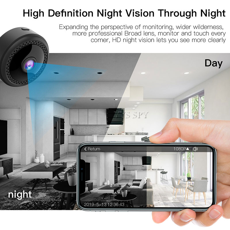 Mini Cámara de Video HD Wifi,  - Smart Home Kamera reseña y precio