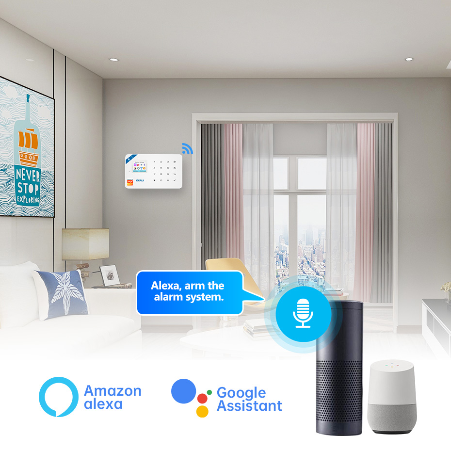KERUI W181 Panel de sistema de - Home Automation Kit reseña y precio