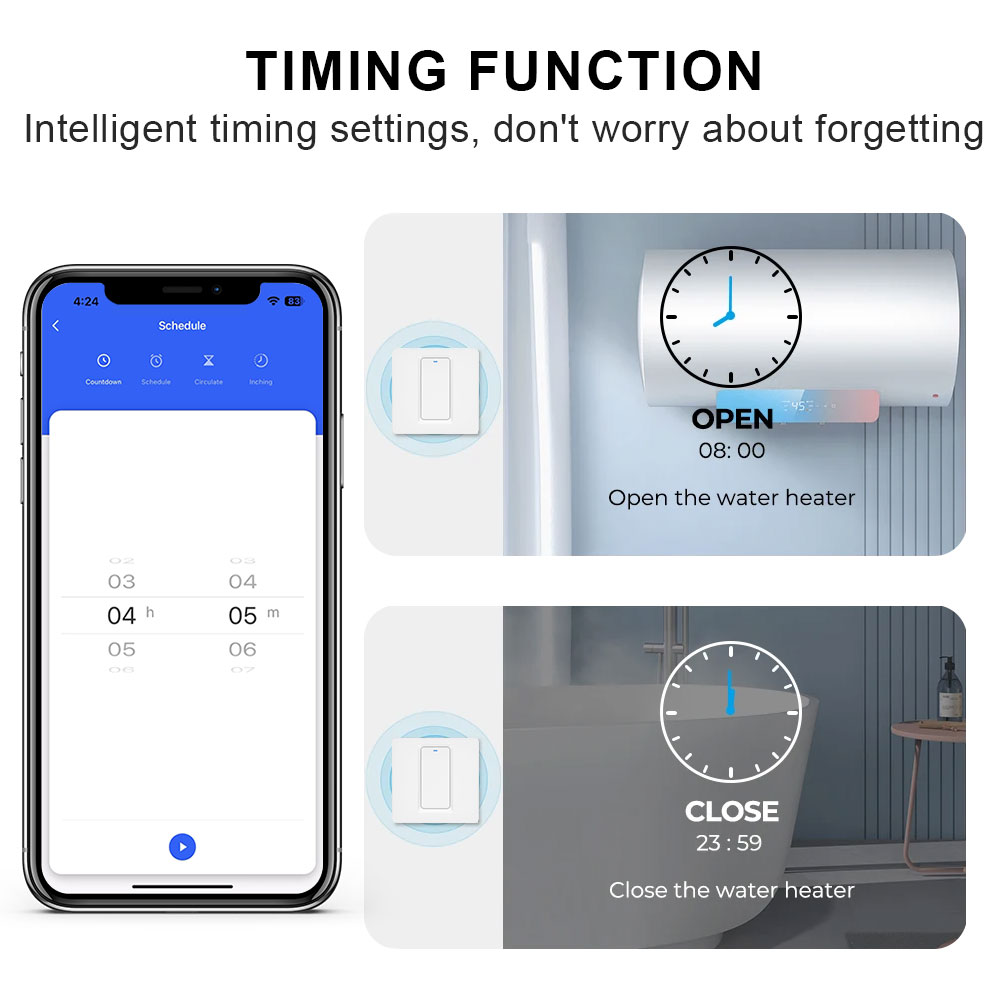 Interruptor de calentador de a - Smart Home Wiz reseña y precio