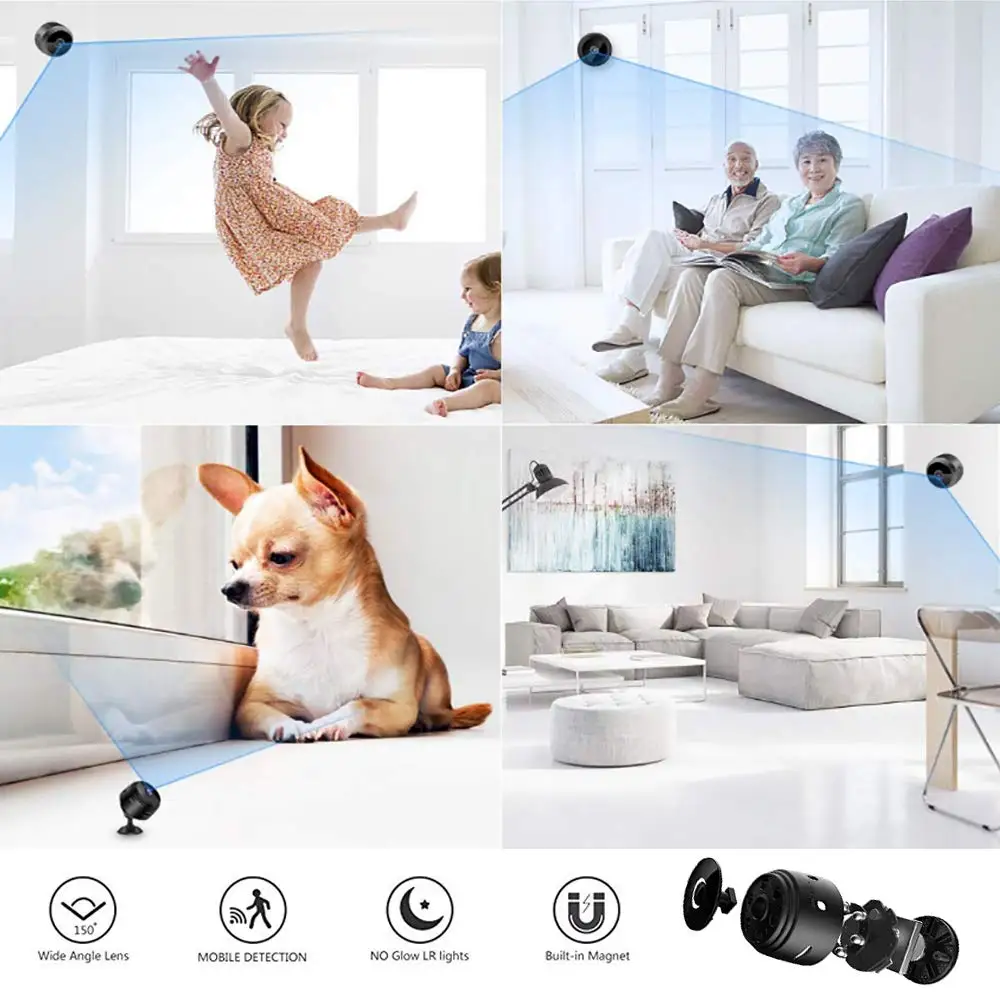 Mini cámara Wifi Digital Camar - Smart Home Kamera reseña y precio