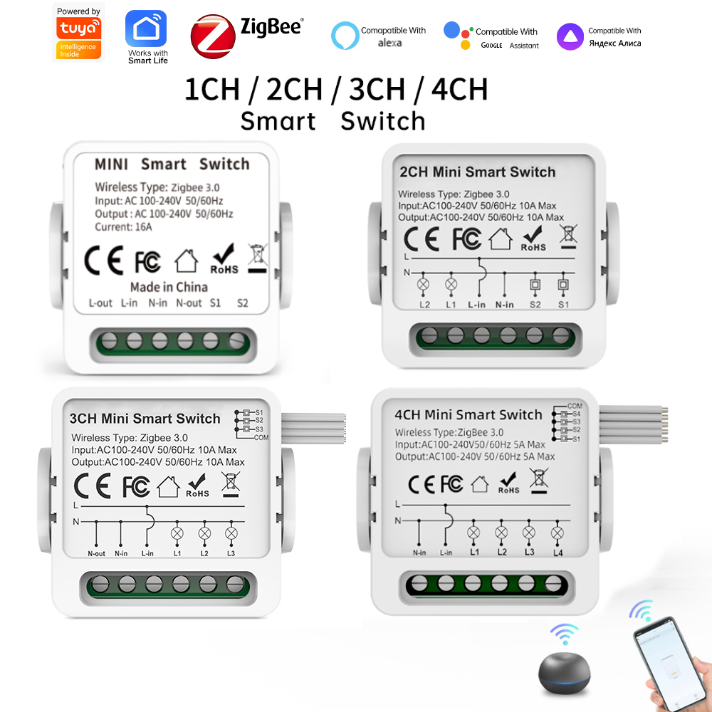 Interruptor Inteligente Tuya Z - Smart Home Voice Assistant reseña y precio