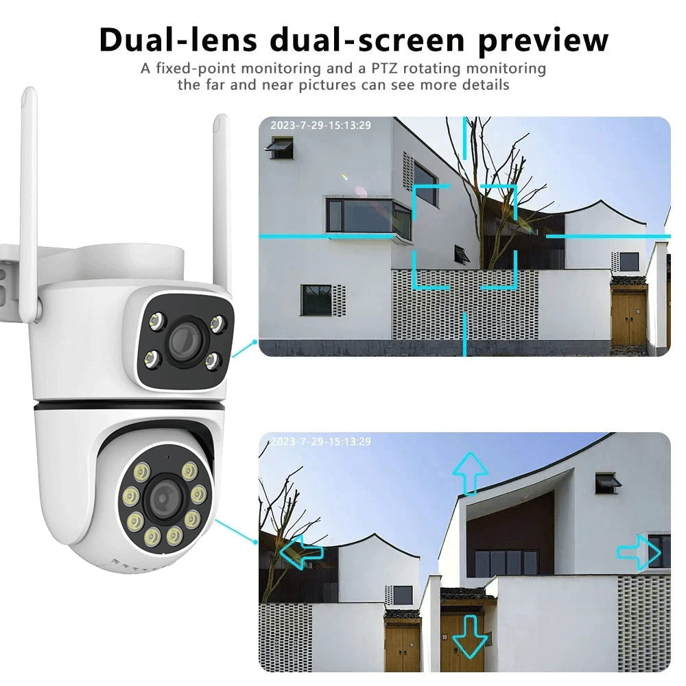 Cámara PTZ Tuya 5G Wifi de 10M - Smart Home Battery Camera Ezviz reseña y precio
