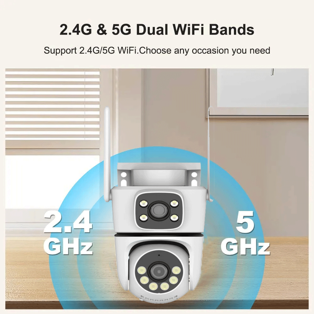 Cámara PTZ Tuya 5G Wifi de 10M - Smart Home Battery Camera Ezviz reseña y precio
