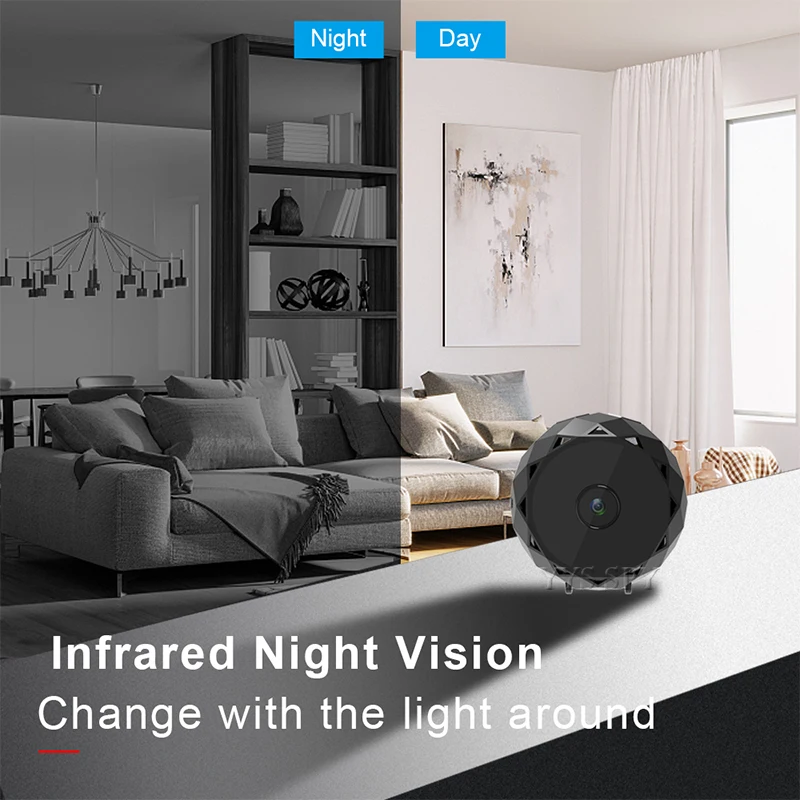 Mini cámara HD de visión noctu - Smart Home Kamera reseña y precio