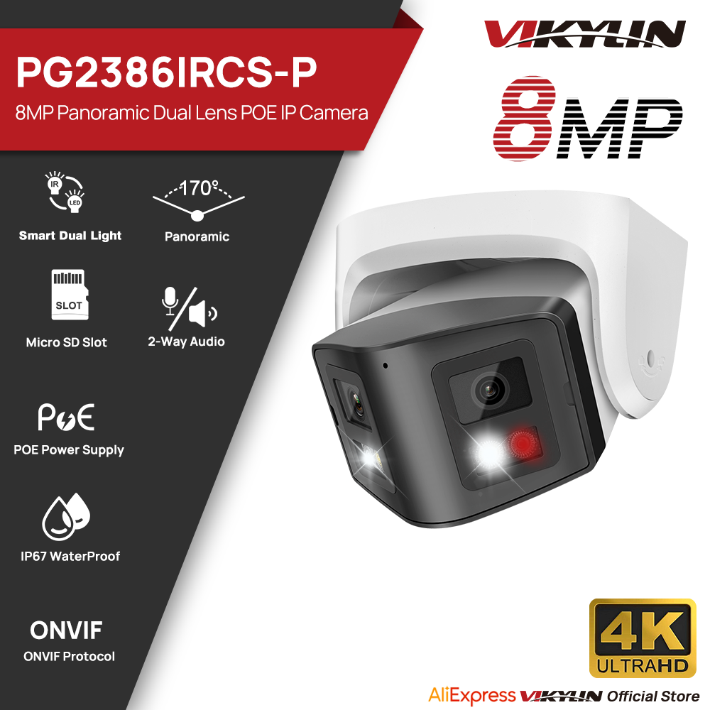 Vikylin-cámara IP panorámica i - Smart Home Hikvision reseña y precio
