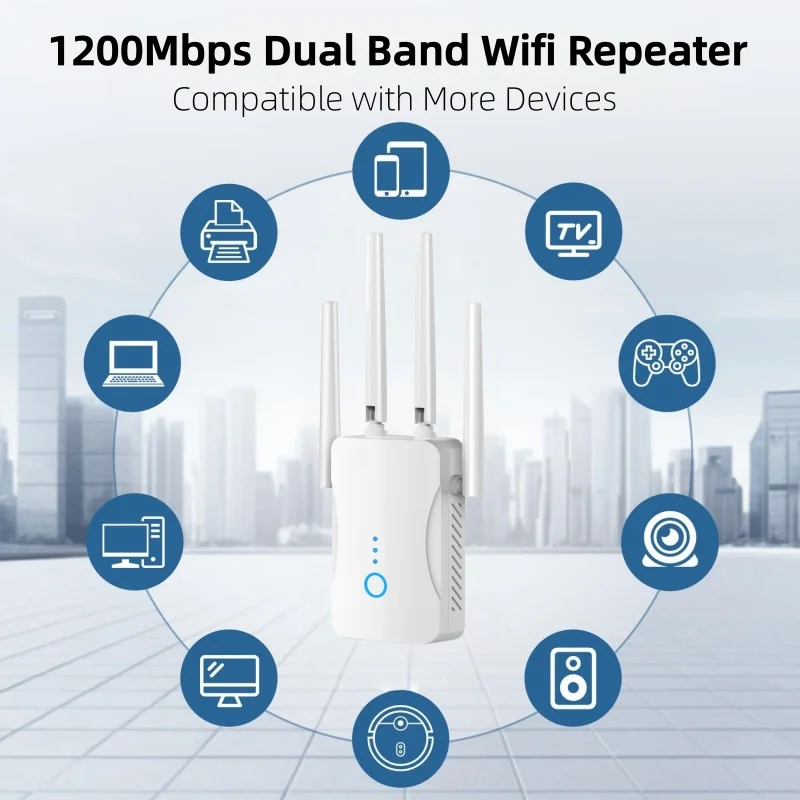 Repetidor WiFi de Doble Banda  - Smart Home Router reseña y precio